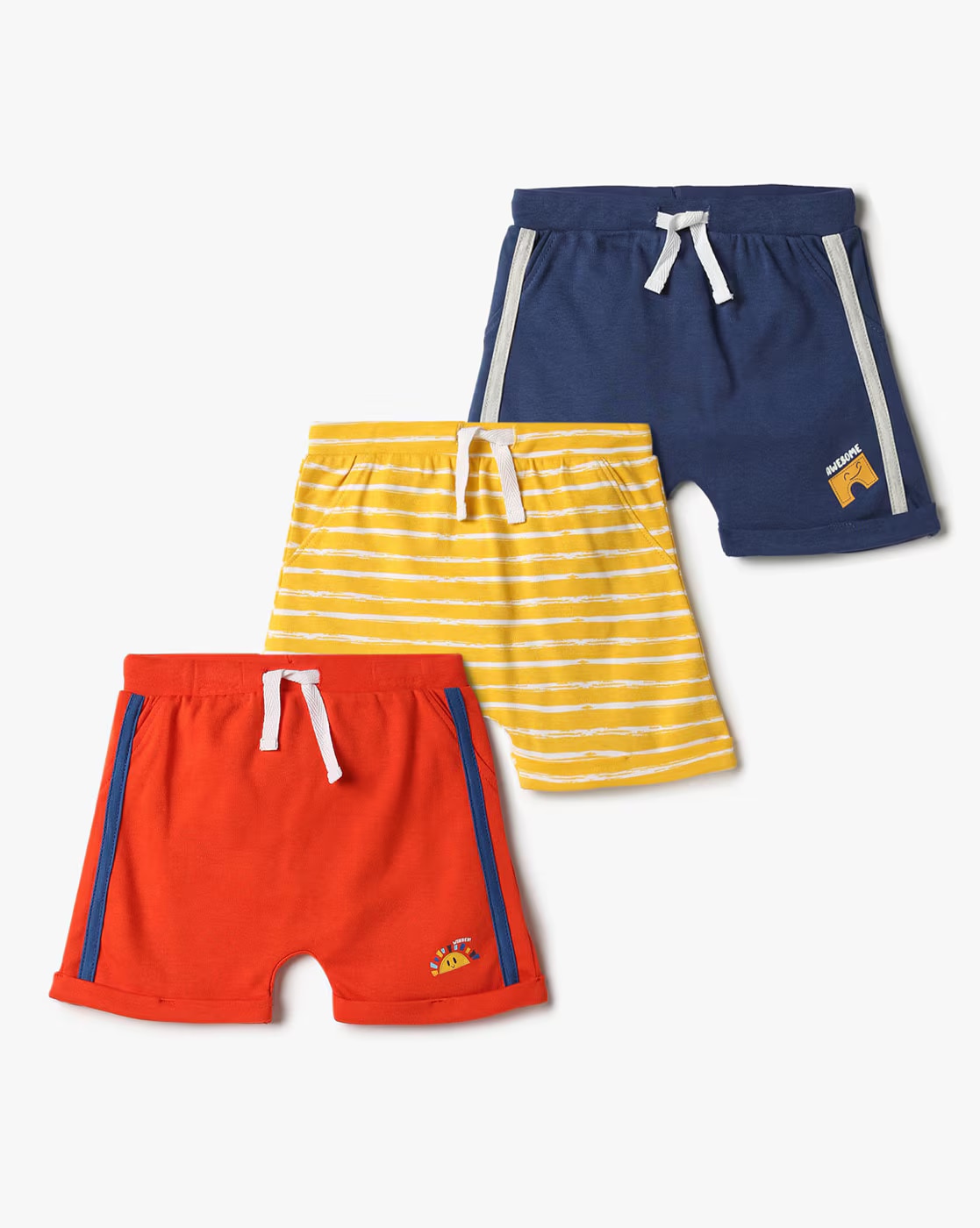 PK OF 3 SHORTS SET, ASSORTED