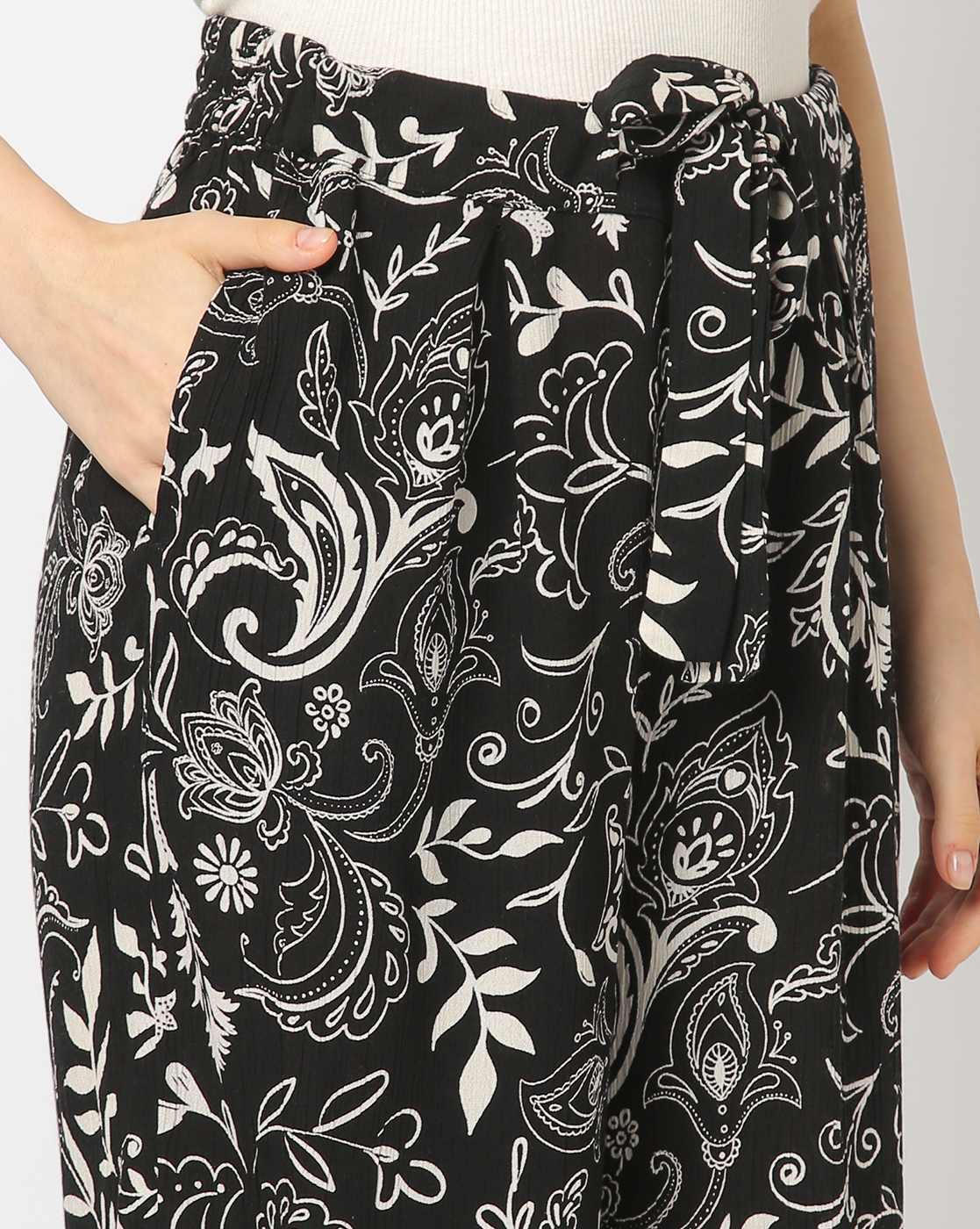 FIG TROUSERS, JET BLACK