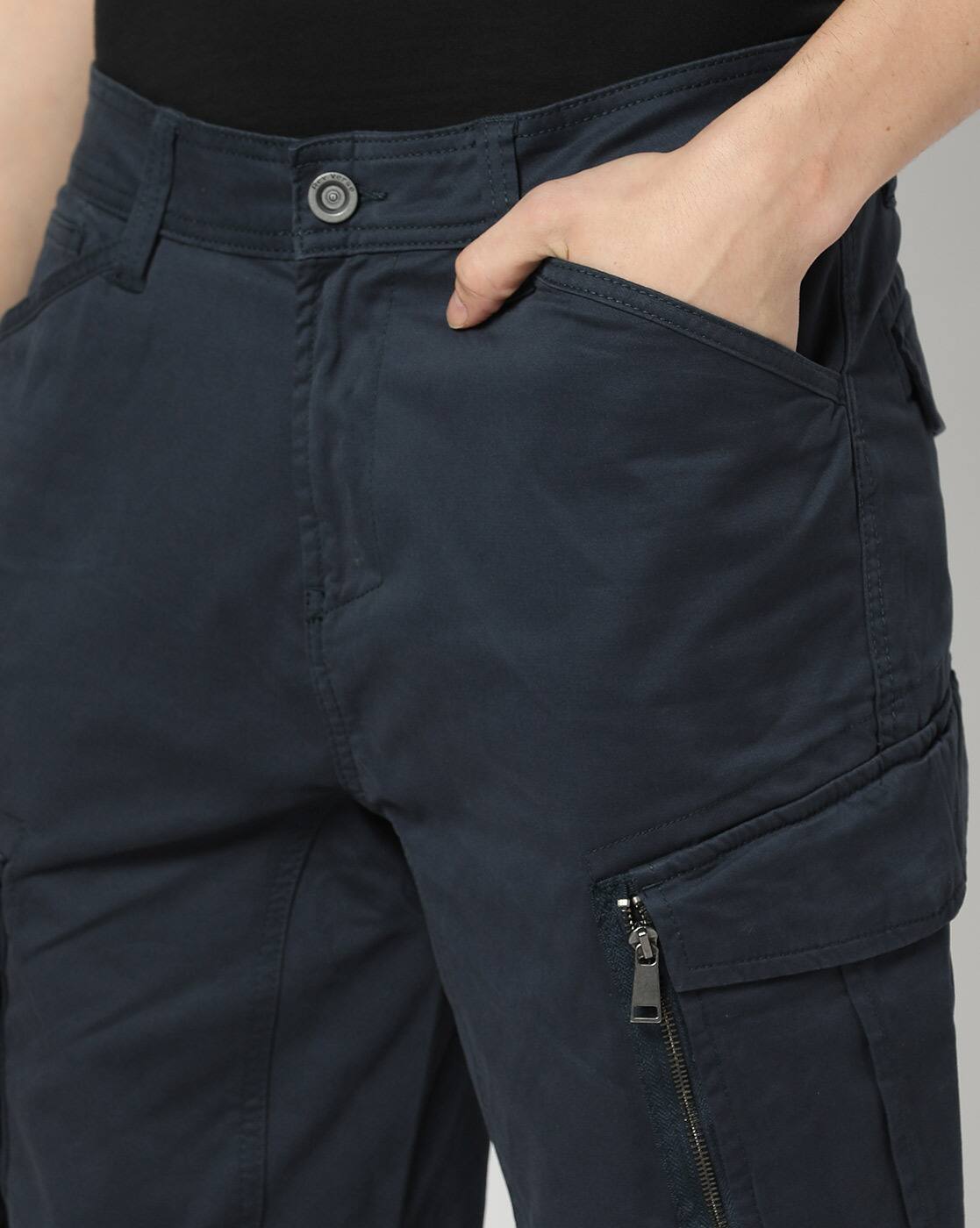 STYLISED CARGO, NAVY
