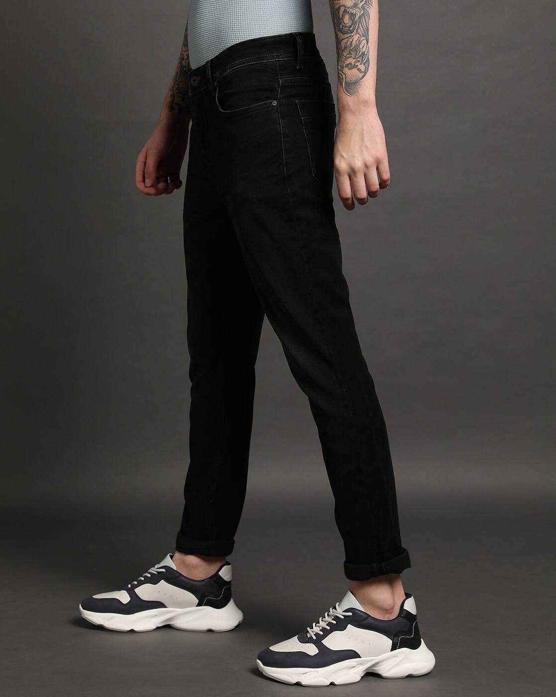 JEANS, BLACK, 30