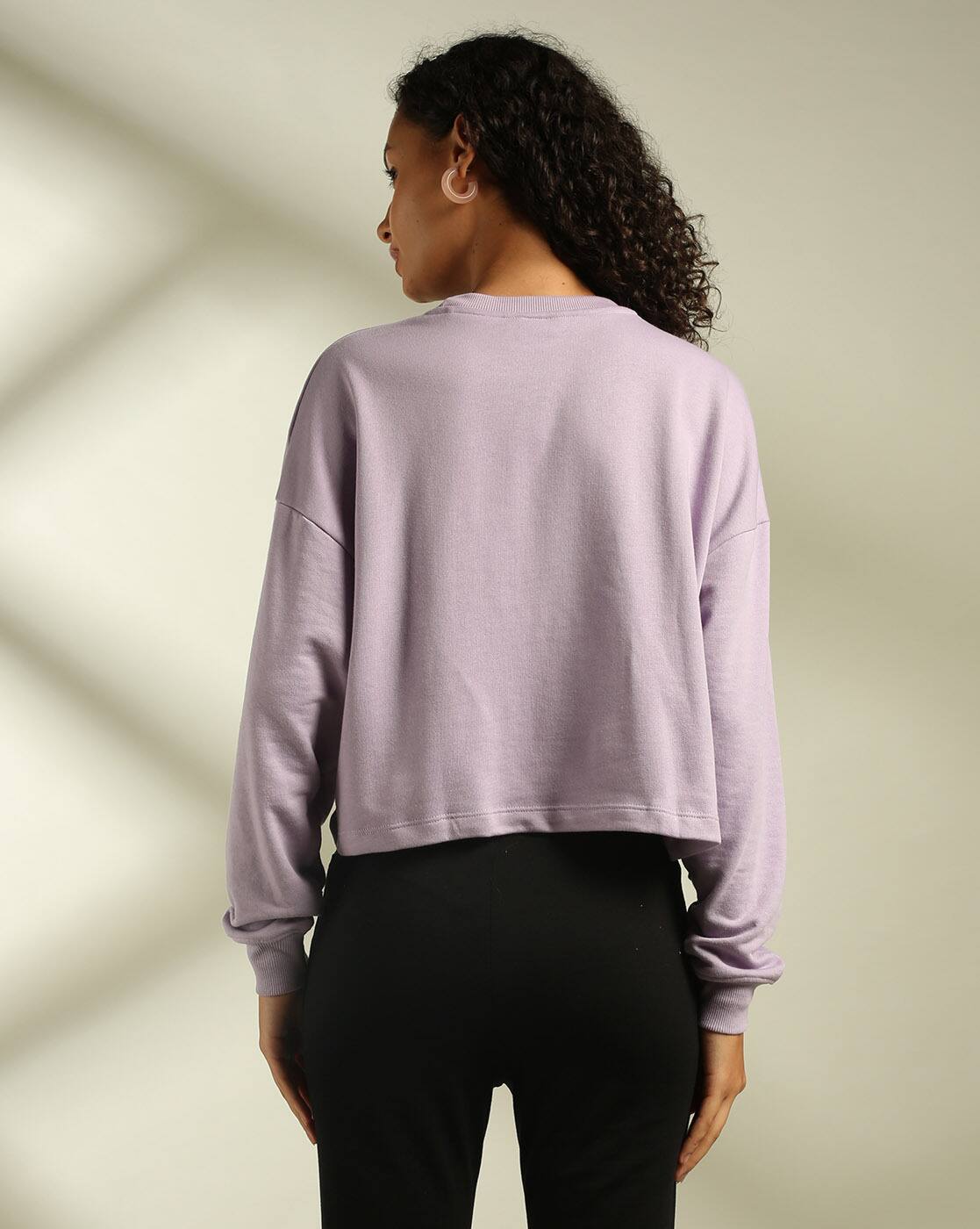 RIO BASIC SWEATSHIRT, LILAC