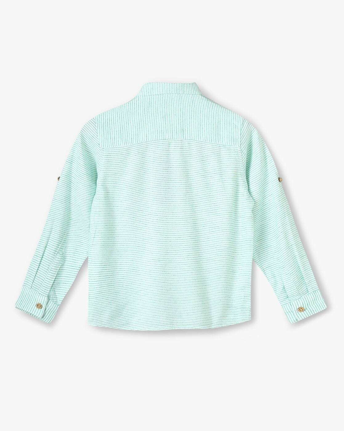 FS dobby shirt, GREEN