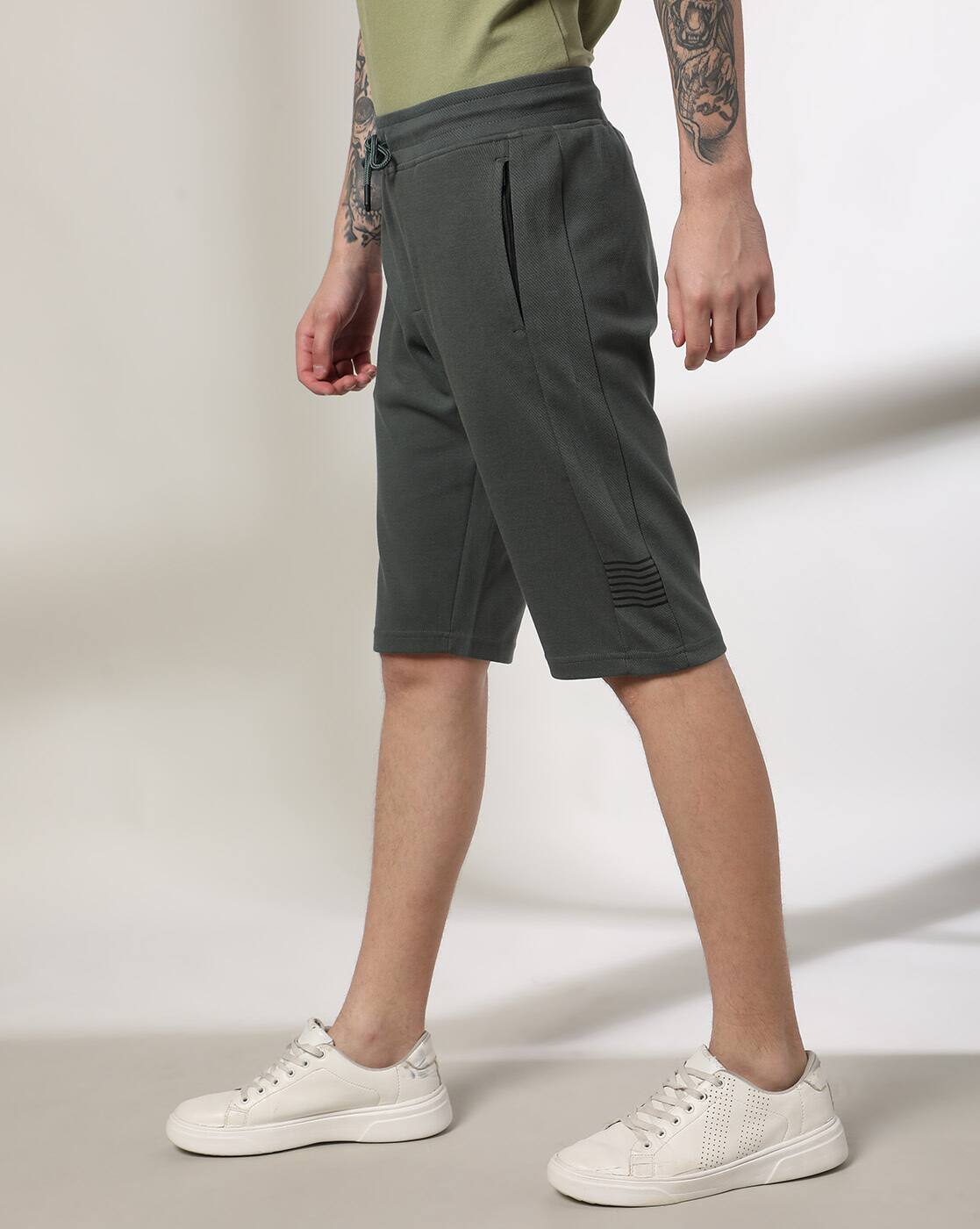 MOTOSPORTS WITH PRINTED, DUSTY GREEN