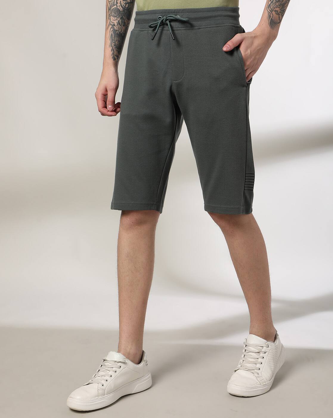 MOTOSPORTS WITH PRINTED, DUSTY GREEN