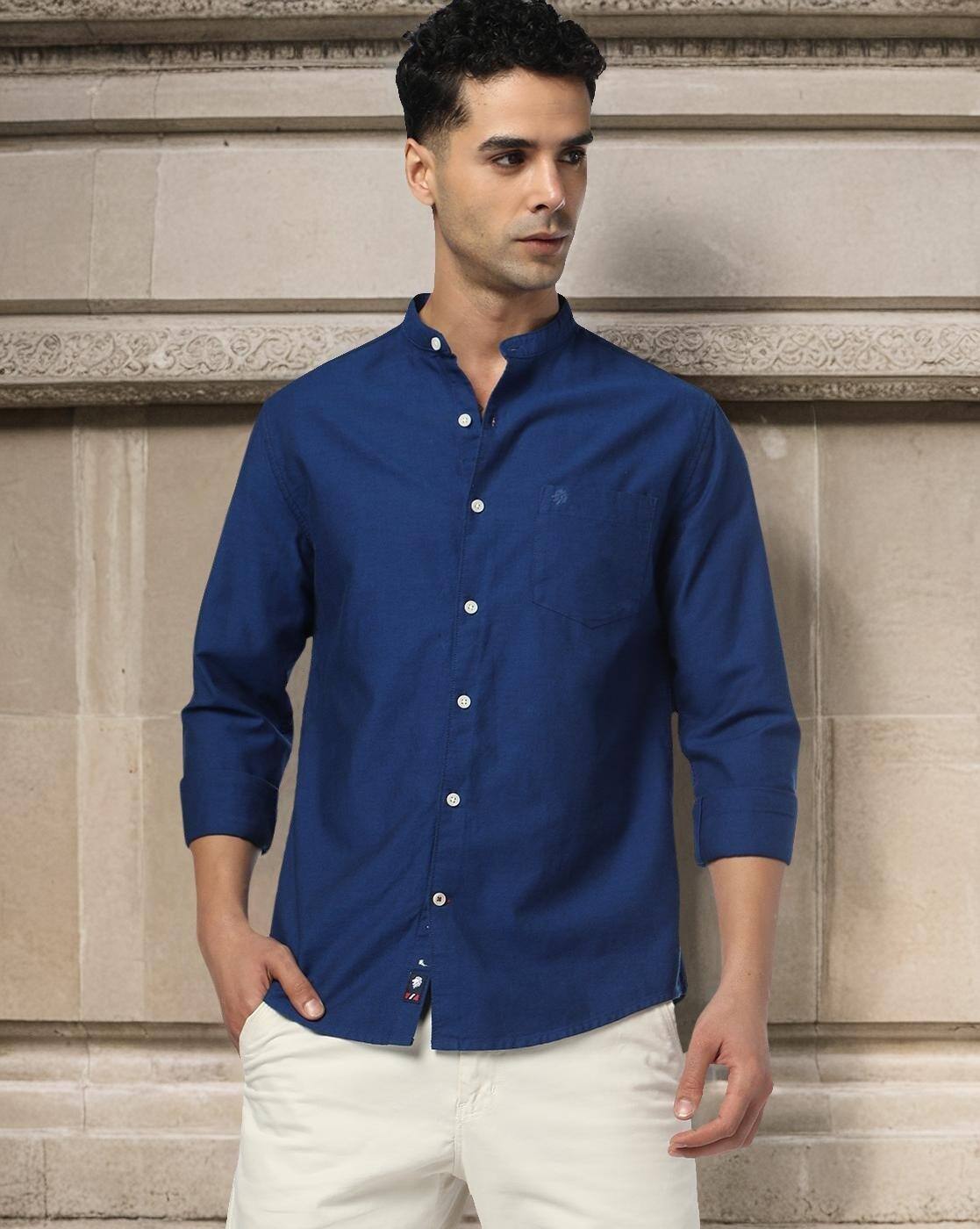 COTTON RESORT SHIRT WO BOX PL, WHITE