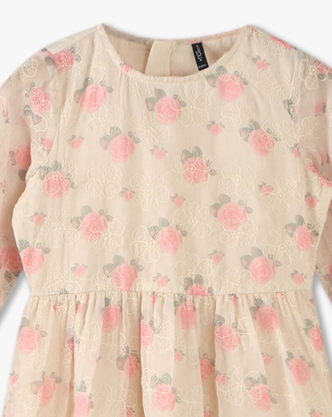 EMBROIDERY DETAIL TEX, OFF WHITE