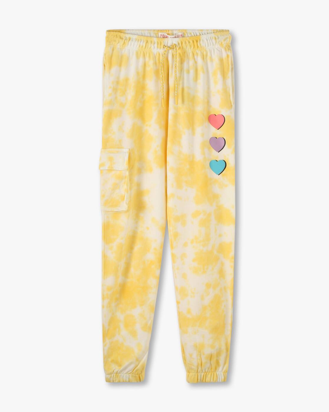 CARGO TRACKPANT, YELLOW, 5-6Y