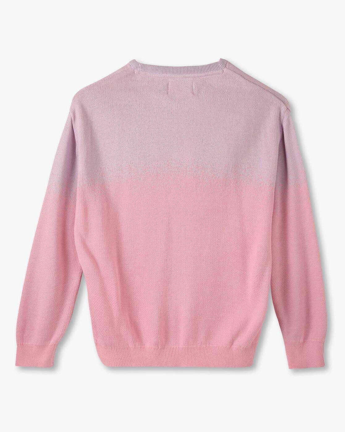 DROP SHOULDER SWEATER, PINK