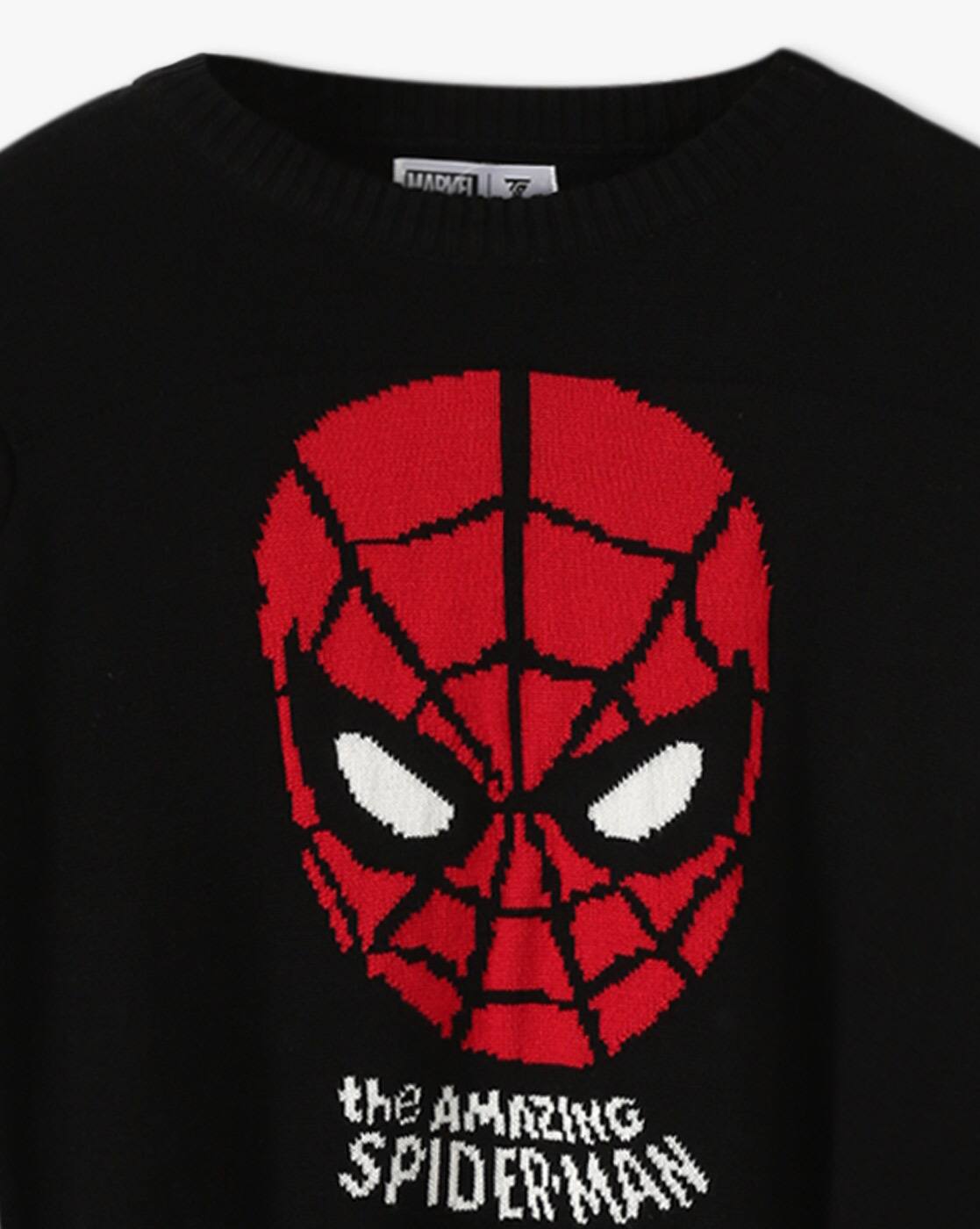 FS SPIDERMAN  flat knit, BLACK