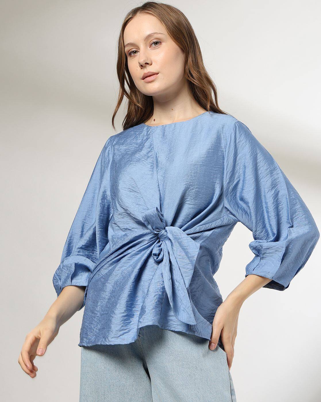 DNMX TOPS, BLUE, S