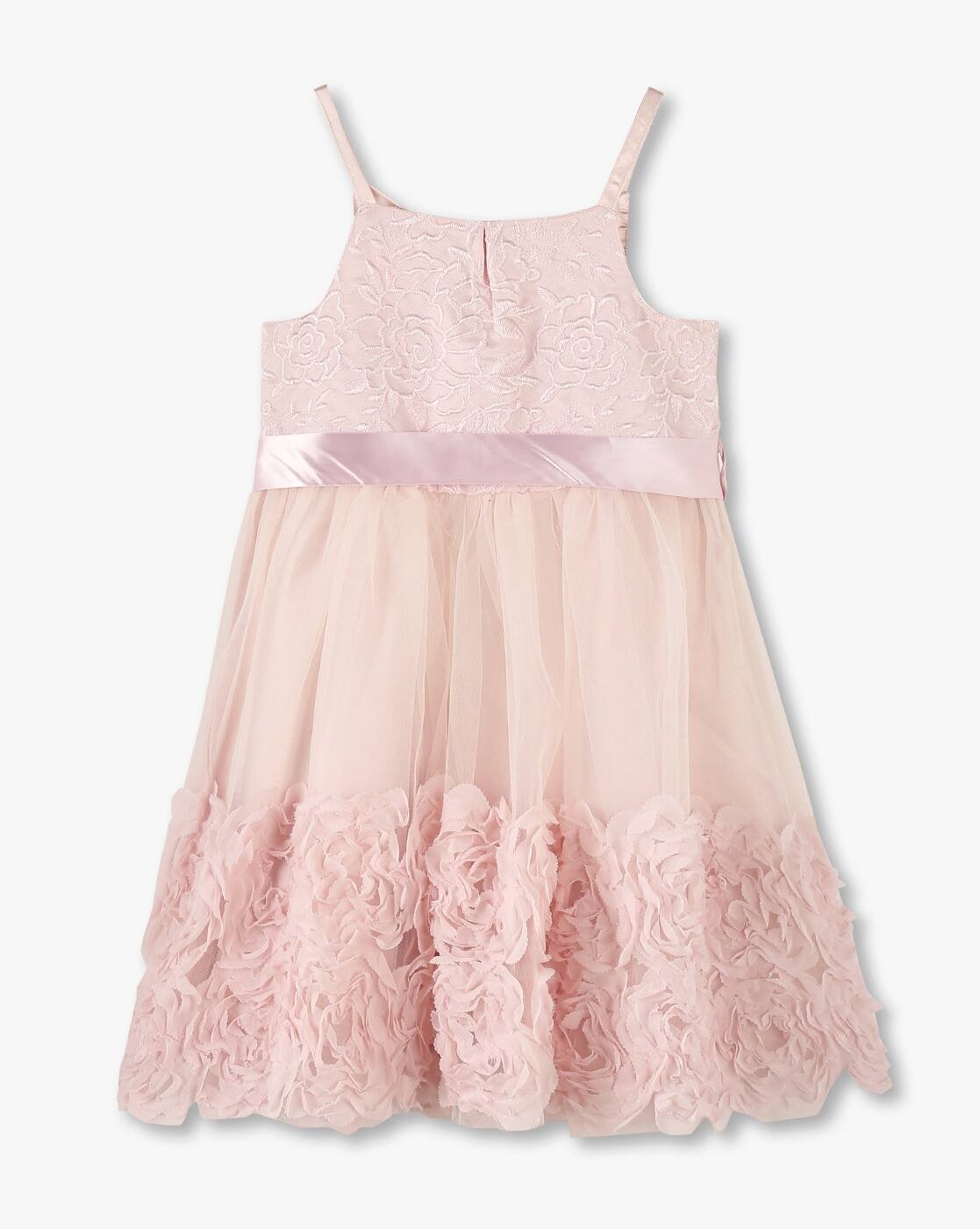 KG FRENDZ FROCKS, PINK, 3-4Y