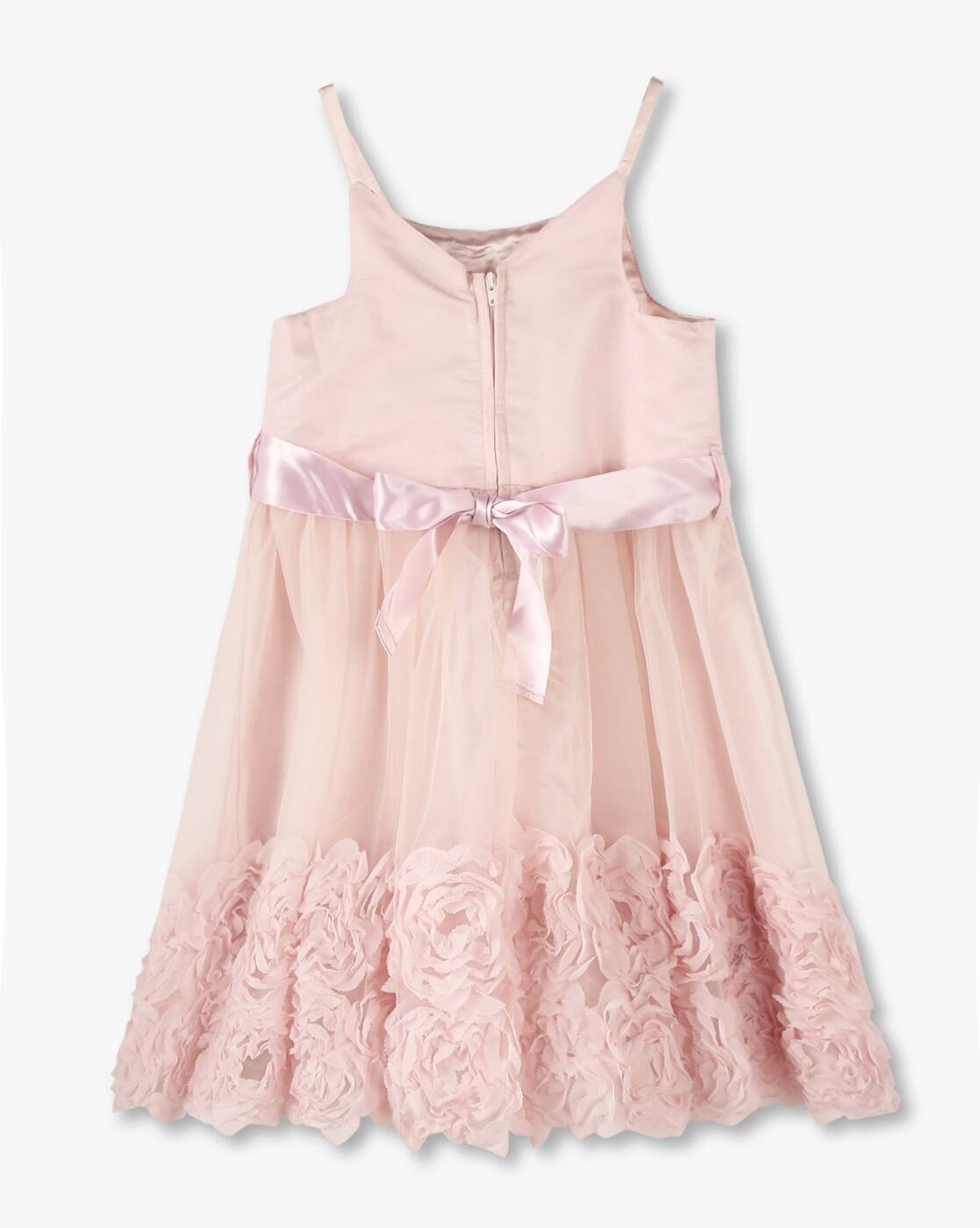KG FRENDZ FROCKS, PINK, 3-4Y
