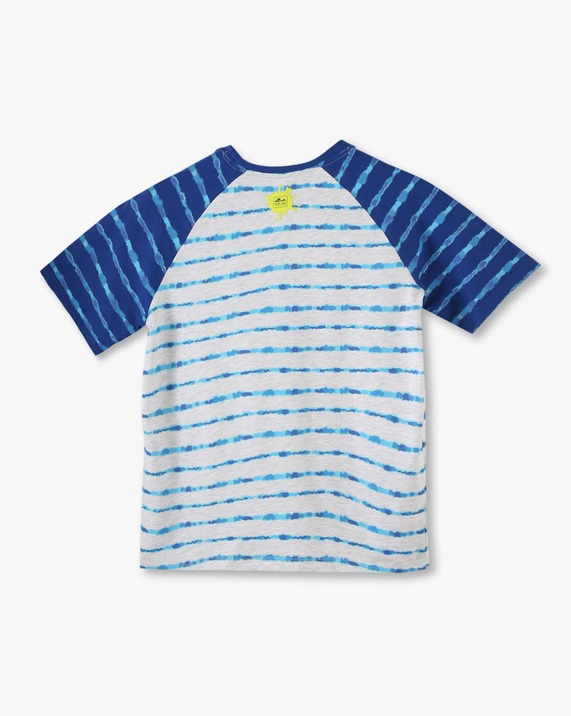 RELAXED FIT RAGLAN TEE, MULTI, 7-8Y