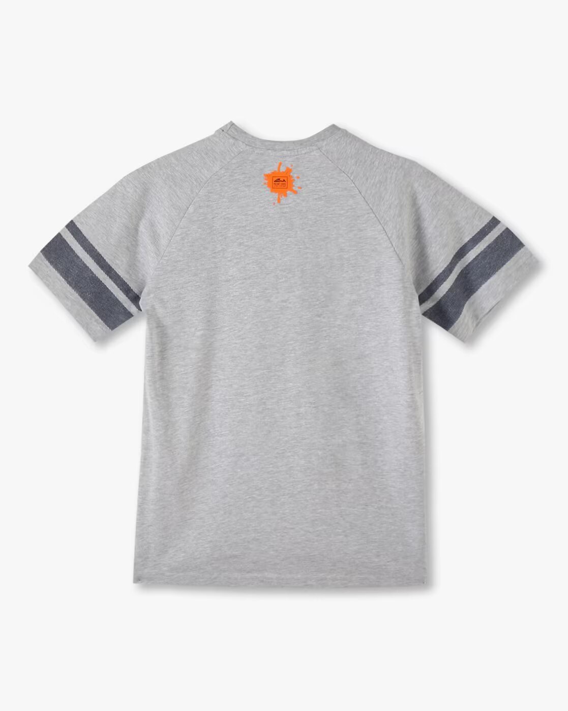 RELAXED FIT RAGLAN TEE, GREY, 11-12Y
