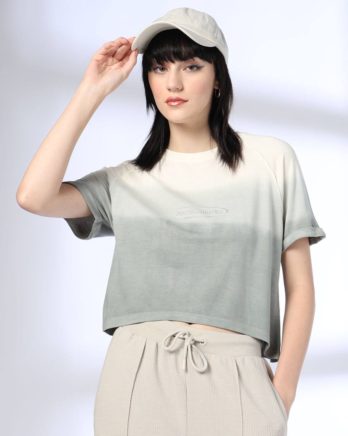 OMBRE RAGLAN TEE, MINT