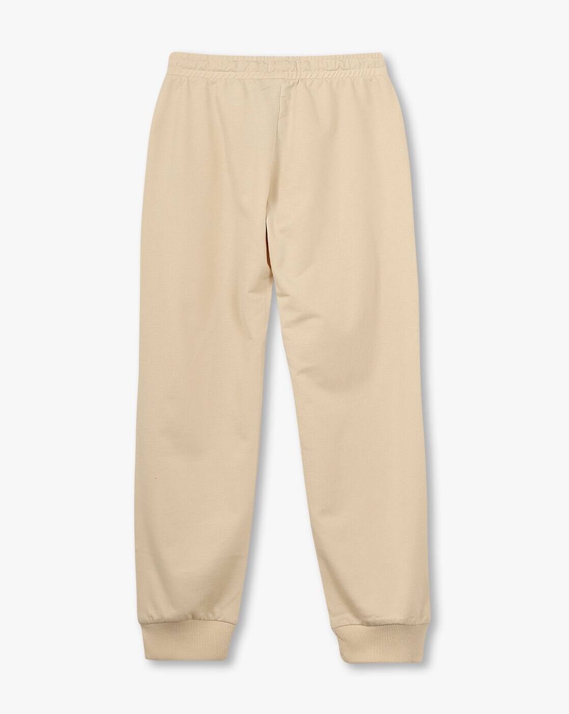 Jogger w schiffli pocket, BEIGE, 13-14Y