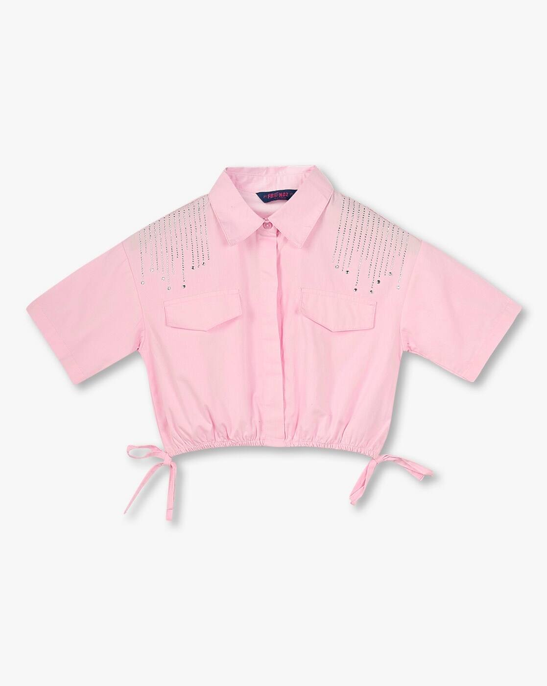 KG FRENDZ TOPS, LT. PINK