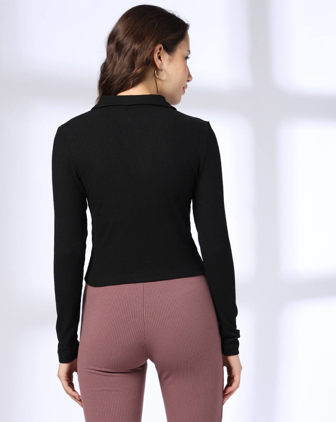 RIO BASIC SAFFRON TSHIRT, BLACK, M