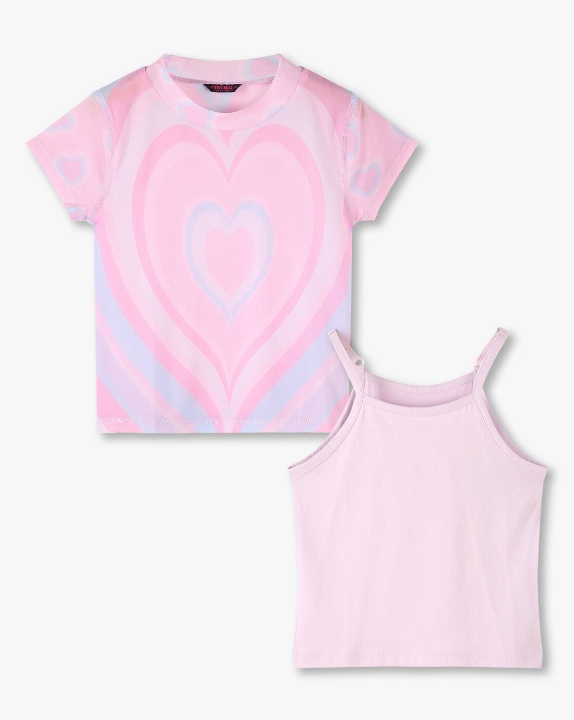 KG FRENDZ TSHIRTS, LT. PINK, 5-6Y