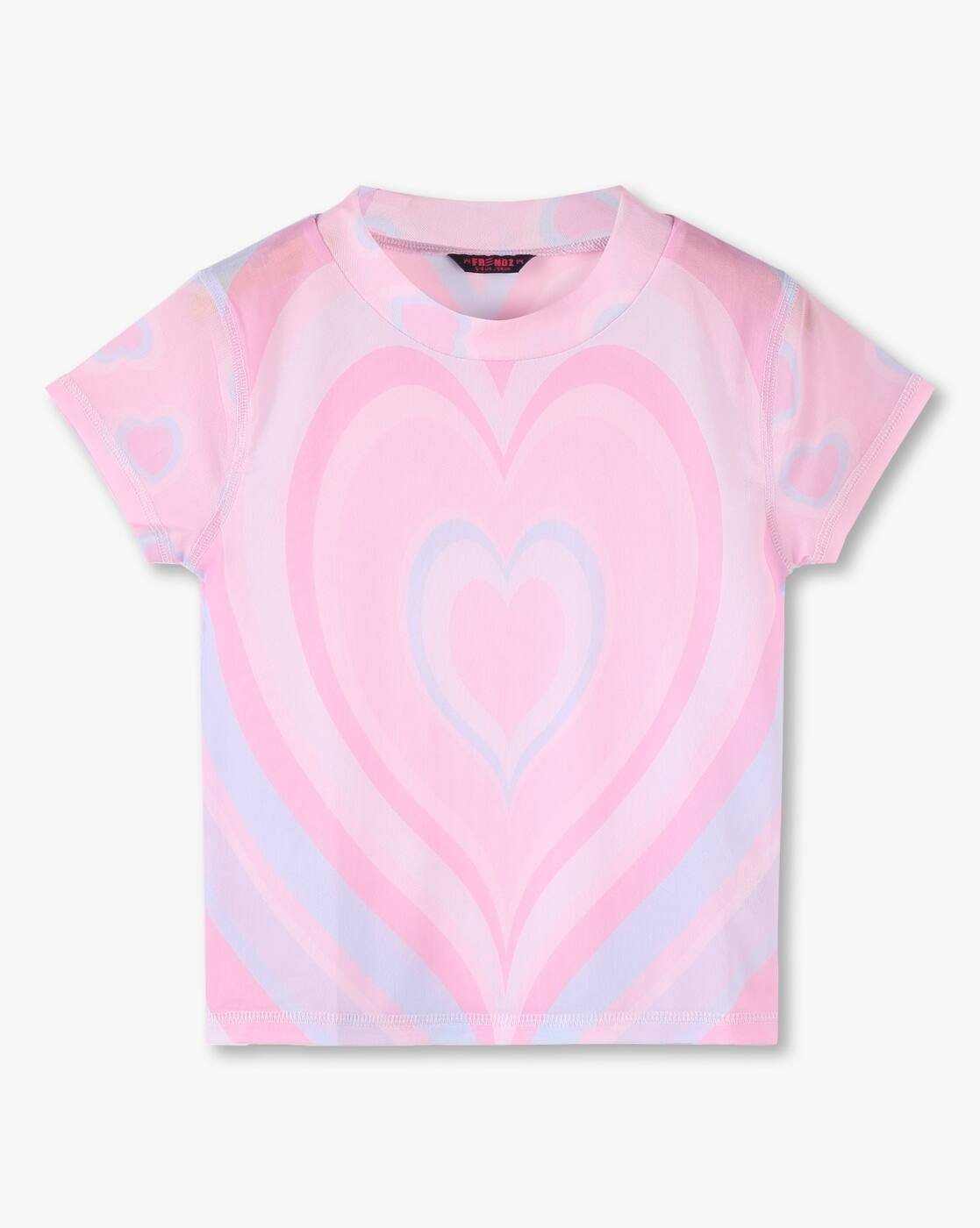 KG FRENDZ TSHIRTS, LT. PINK, 5-6Y