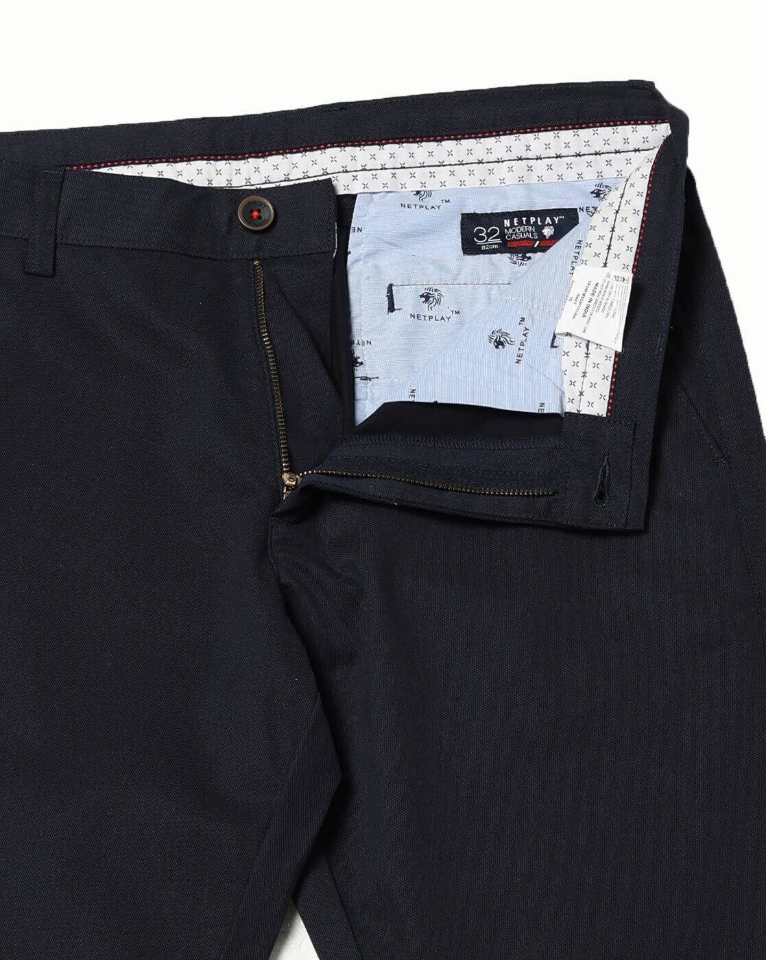 PRINTED TAPERED FIT, NAVY