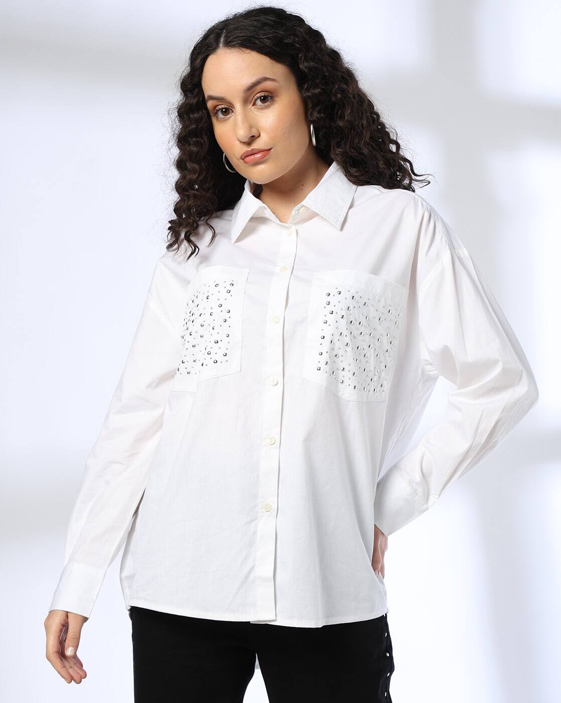 DNMX SHIRTS, WHITE, XL