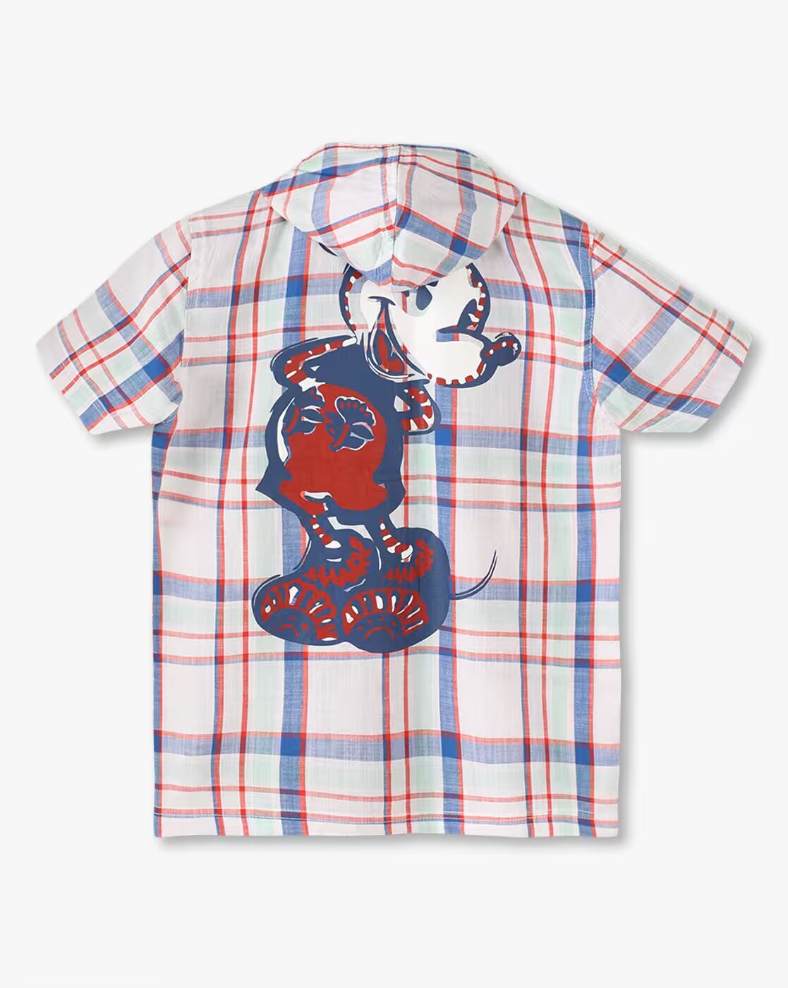 HOODED BOXY POCKET SHIRT, WHITE, 5-6Y