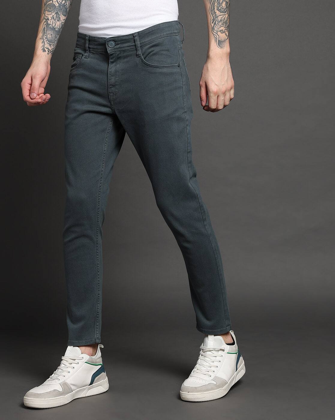 JOHN PLAYERS JEANS,MENS CASUAL,GREY