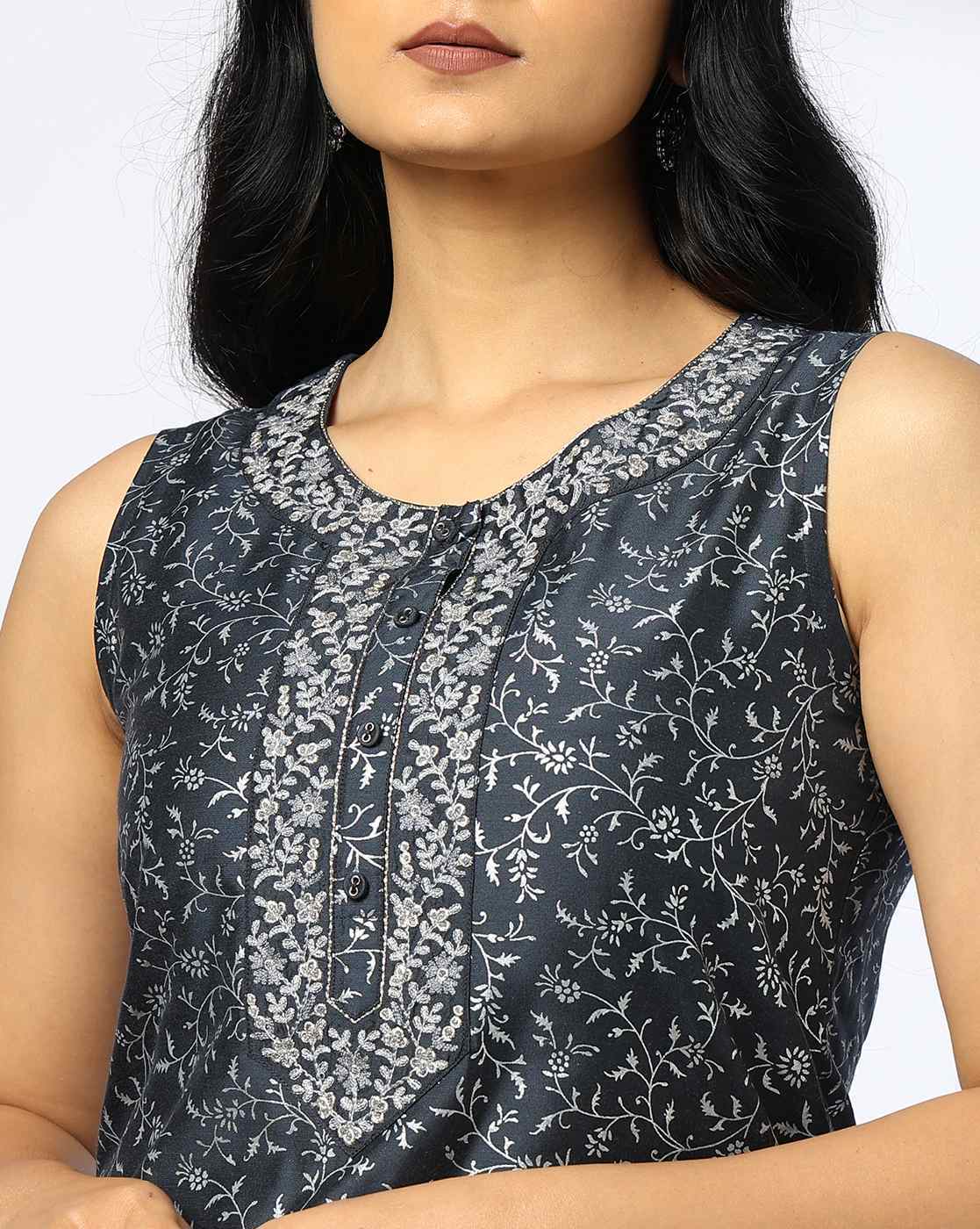 Kashidakari Set, BLUE, XXL