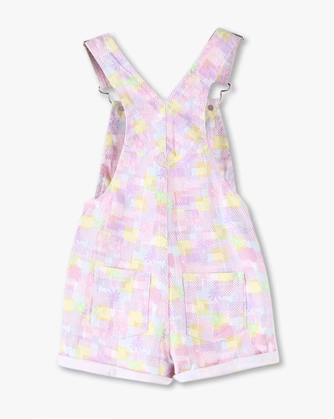 KG FRENDZ DUNGAREES, WHITE, 2-3Y