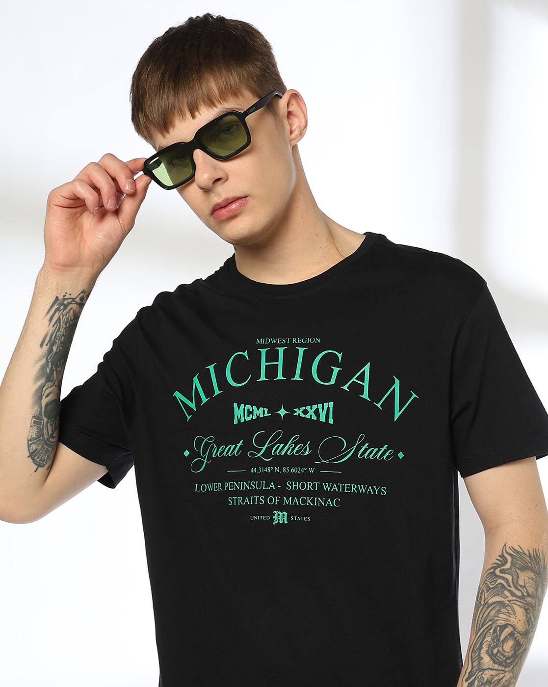 MICHIGAN, BLACK, S
