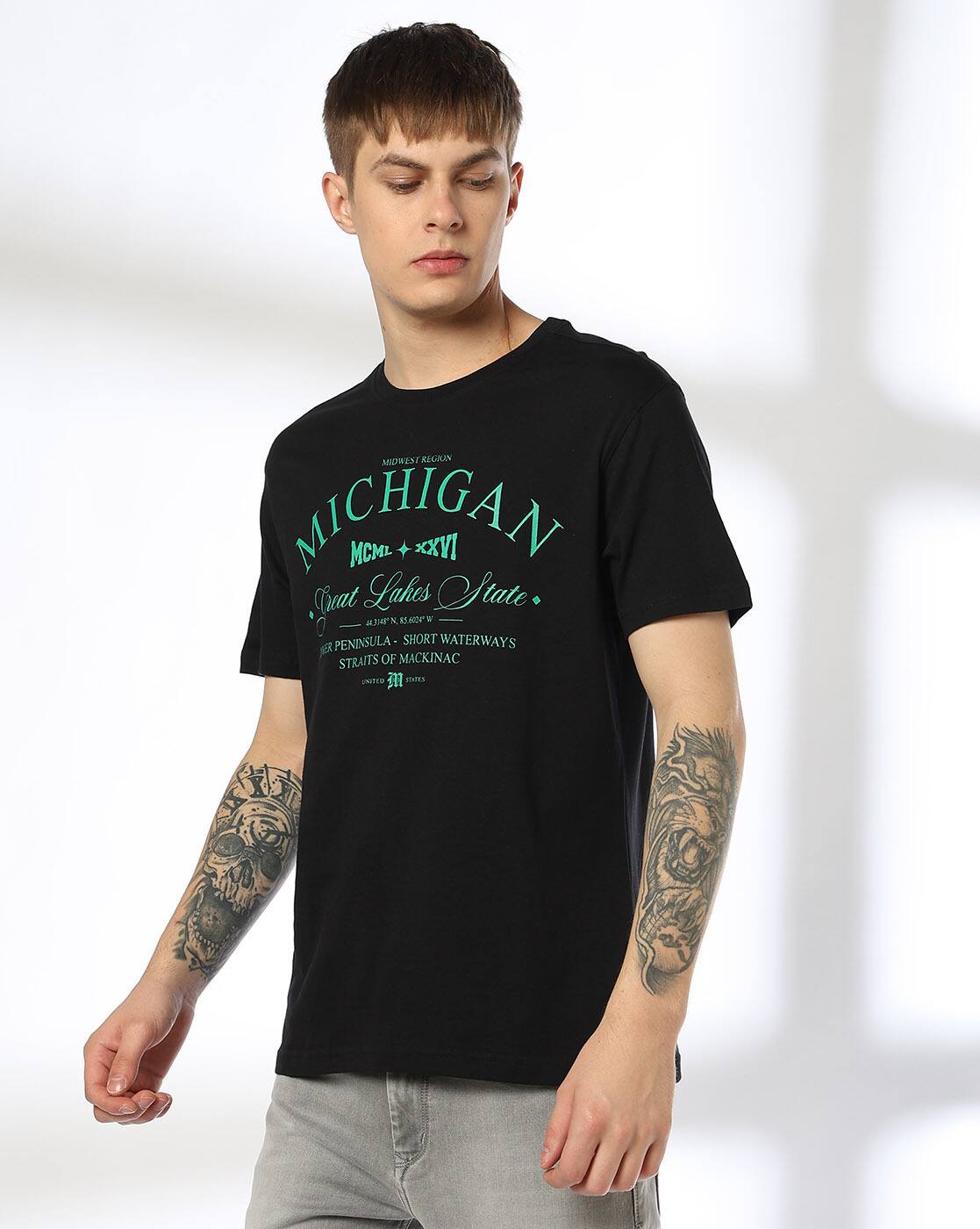 MICHIGAN, BLACK, S