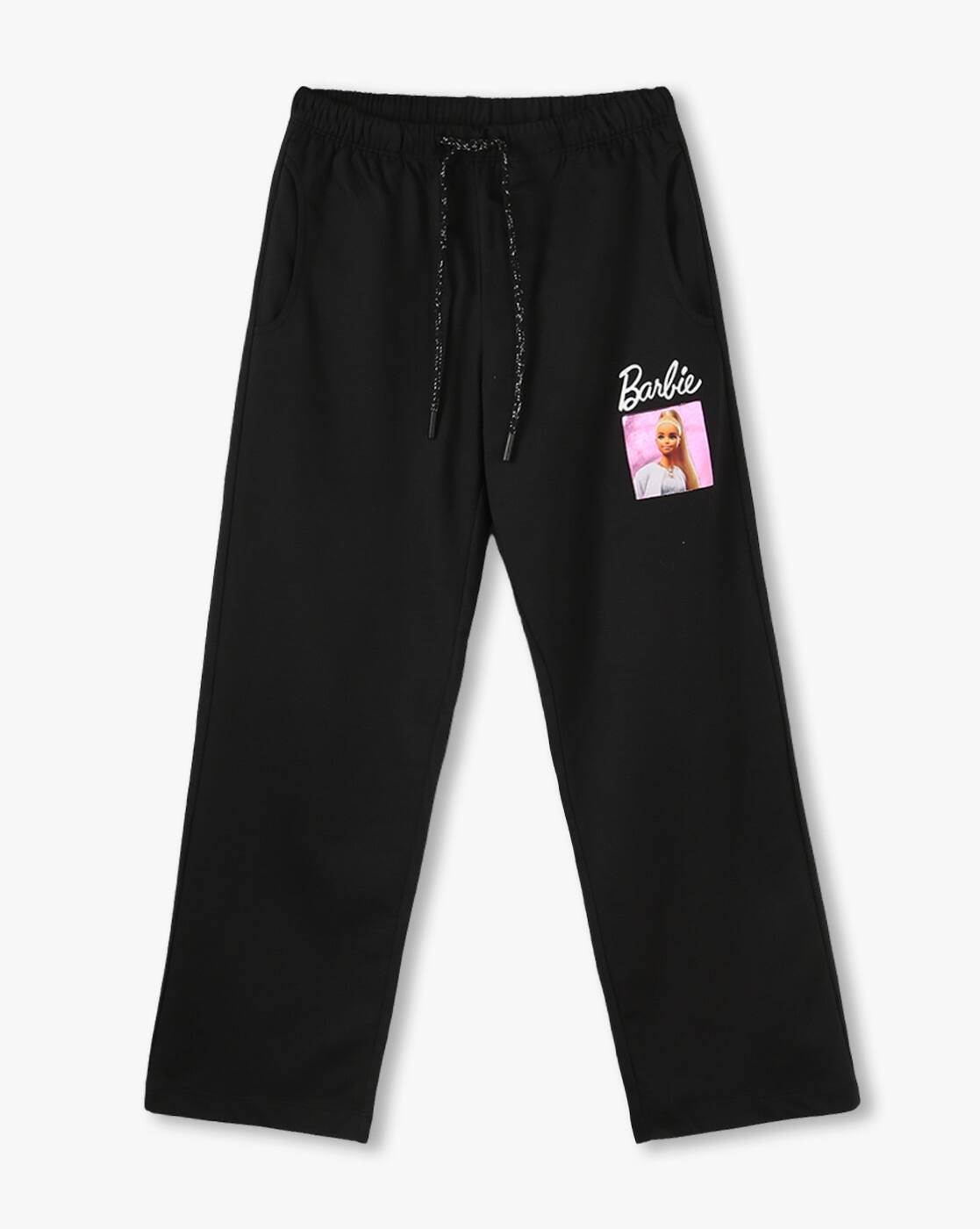 Wide leg Pant, JET BLACK, 13-14Y