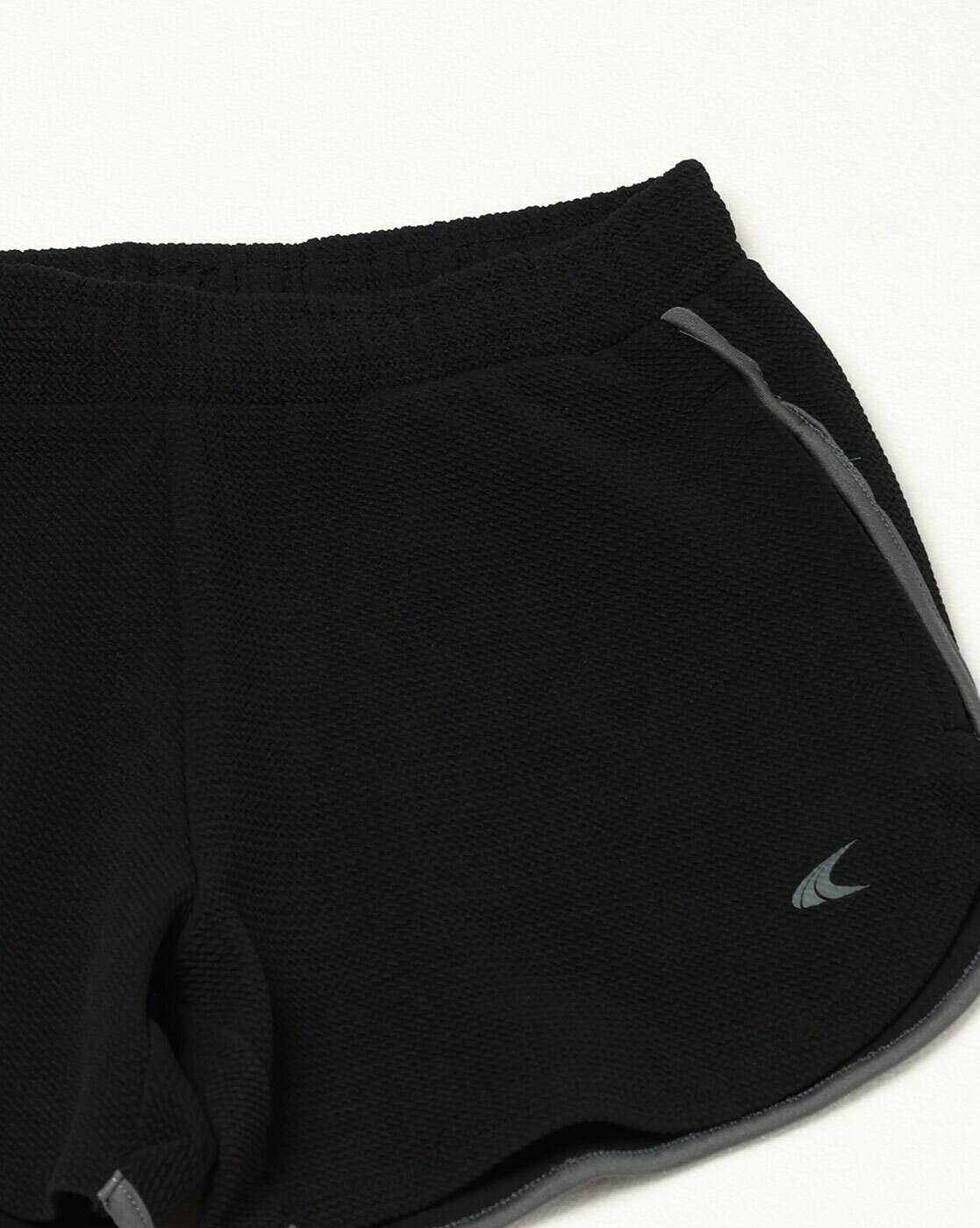 CONTRAST BINDING SHOR, BLACK CHARCOAL, S