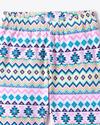 Aztec Print Leggings with Elasticated Waist