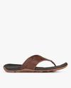 Panelled Thong-Strap Sandals