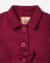 Button-Down Sweater with Bow