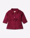 Button-Down Sweater with Bow