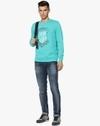 Round-Neck Slim Fit Sweatshirt