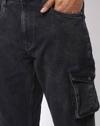 Men Slim Fit Cargo Jeans