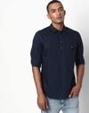 Shirt with Flap Pocket