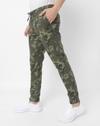 Camo Print Joggers with Elasticated Drawstring