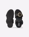 Double-Strap Sandals with Buckle Closure