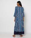 Chevron Print A-line Kurta & Palazzos Set