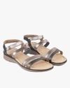 Women Strappy Slingback Flat Sandals