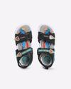 Dual-Strap Sandals with Velcro Closure