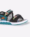 Dual-Strap Sandals with Velcro Closure