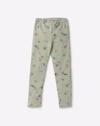 Printed Leggings with Elasticated Waist