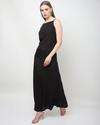 Boat-Neck A-Line Dress