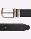 Leather Belt with Buckle Closure
